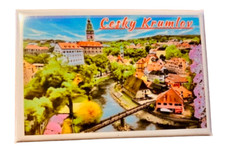 ČESKÝ KRUMLOV, REPÚBLICA CHECA - RECUERDO IMÁN DE NEVERA
