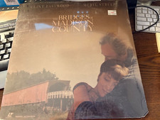 The Bridges of Madison County Laserdisc - Clint Eastwood 1996 Widescreen Sealed