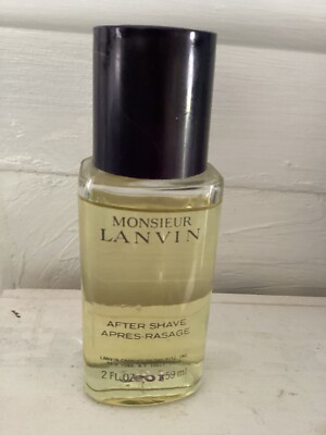 Monsieur Lanvin After Shave Splash 2.0 FL. OZ . Vintage
