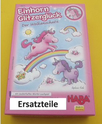 Ersatzteile für * Einhorn Glitzerglück - Der Wolkenschatz * von Haba 300123