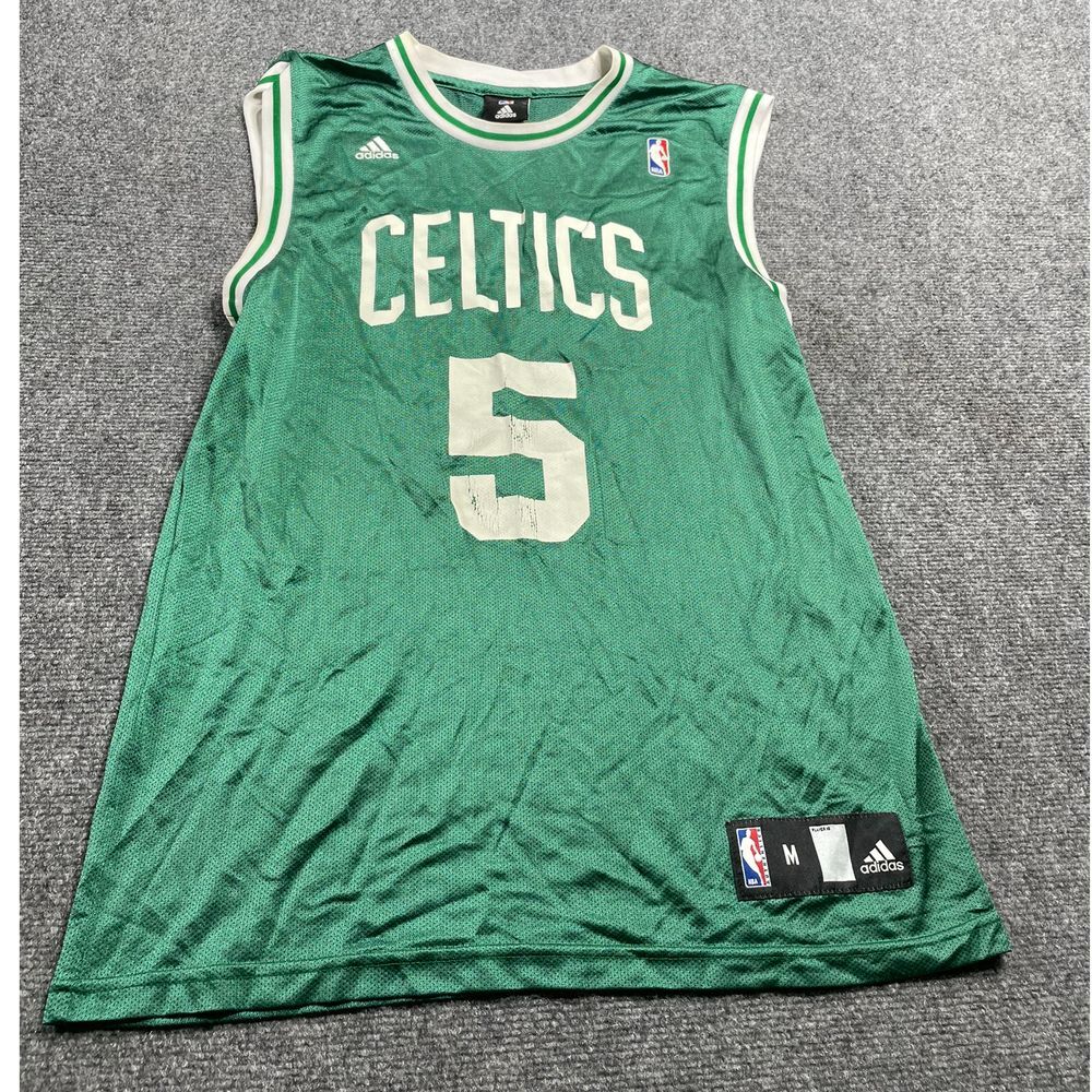 Adidas NBA Celtics Men's Green Kevin Garnett Performance Jersey T-Shirt Size M