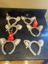 Lot Of 6 Great Wolf Lodge Headband Ears Twin Birthday Party Hat Favors