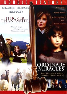 Thicker Than Water & Ordinary Miracles (DVD, 2 Films 1 DVD) *DVD ONLY* NO CASE