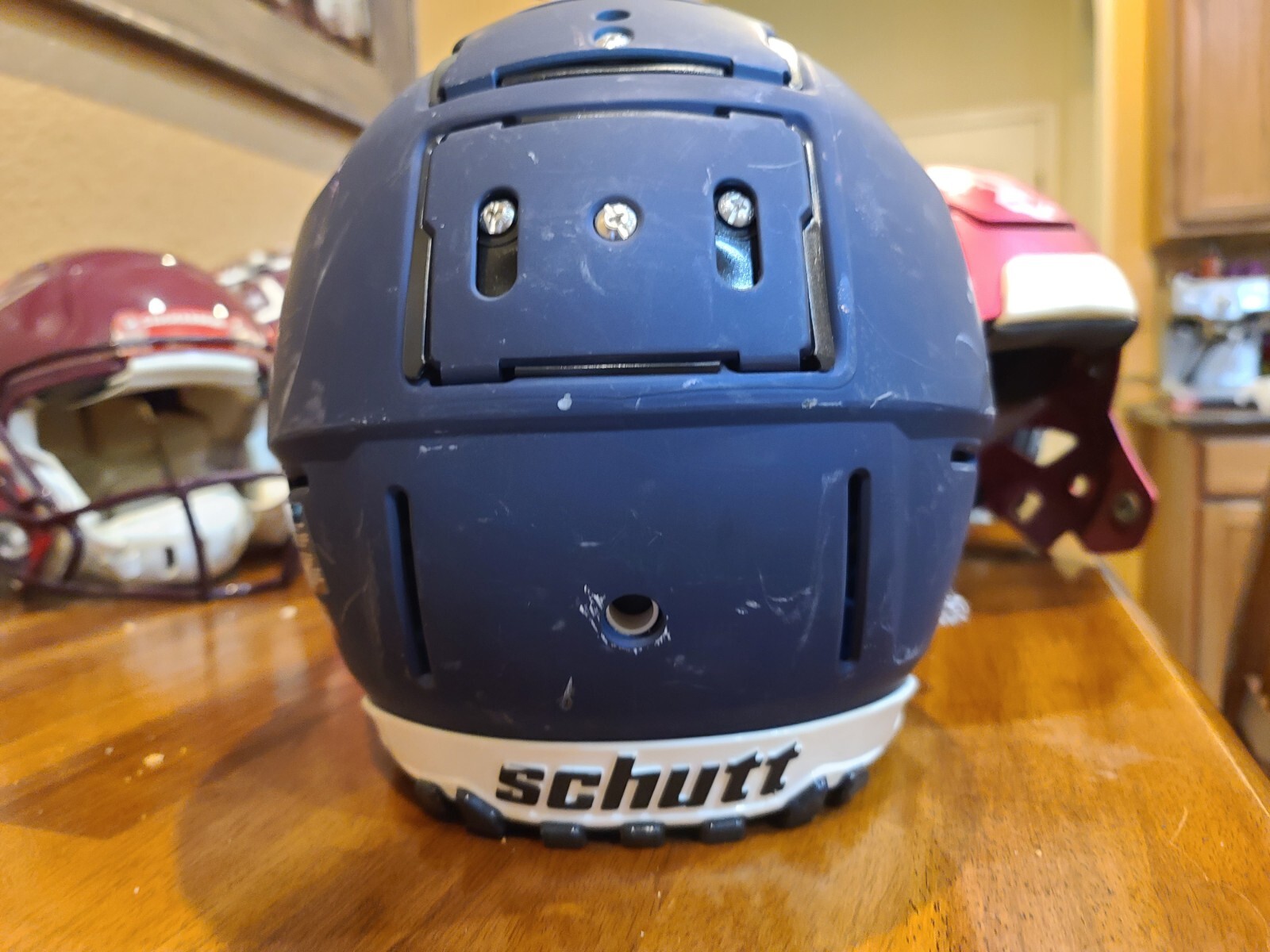 Schutt F7 VTD Collegiate Football Helmet Navy Size Large eBay