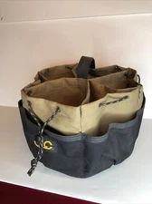 Clc Work Gear 1148 Bucket Bag, Black, Polyester, 18 Pockets