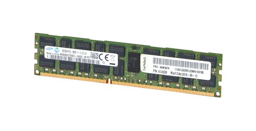 Lenovo 16GB 2Rx4 PC3L-12800R DDR3 Server-RAM Modul R-DIMM REG ECC - 46W0674