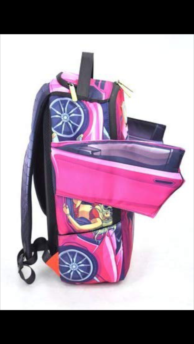 Sprayground Pink | Black Lambo Wings Backpack NEW ** L@@K