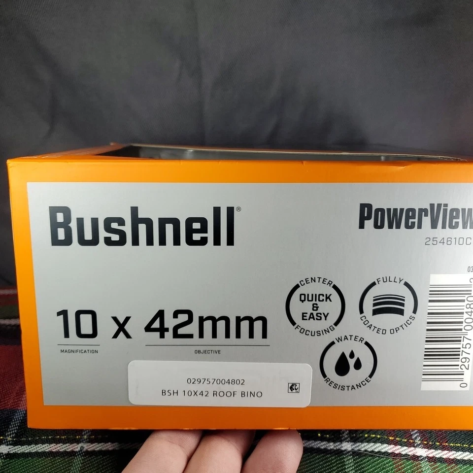 Bushnell PowerView 10x 42mm Binoculars (254610CL) - Image 4 of 4