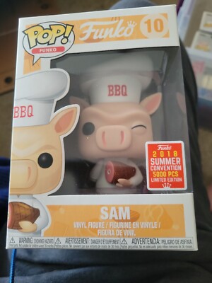 Funko pop BBQ Sam 10 2018 summer