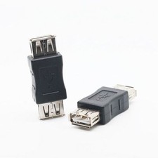 2PC USB 2.0 Type A Female to Female Adapter Coupler Gender Changer Connector