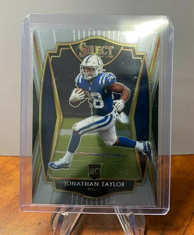 JONATHAN TAYLOR RC 2020 PANINI SELECT PREMIER LEVEL ROOKIE S.P. #153