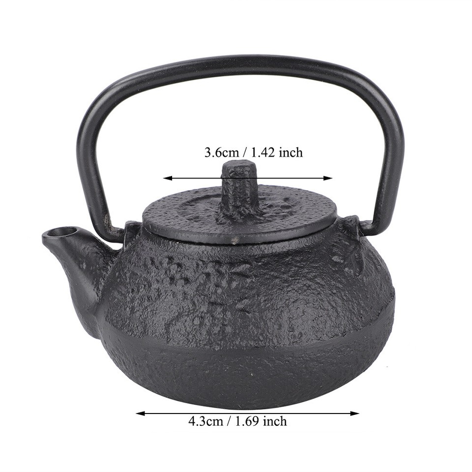 300ml Japanese Style Mini Cast Iron Small Kettle Teapot Dropshipping