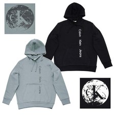 NEW Calvin Klein Logo Hoodie Men's CK Jeans Pullover Hooded Sweatshirt