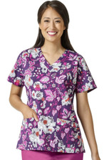 MED Vera Bradley Uniform Scrub Top