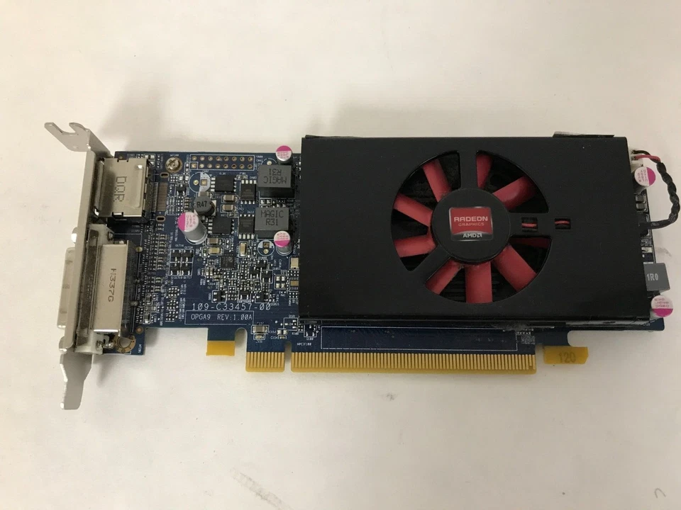 Dell Optiplex SFF SLIM 755 760 780 360 380 1GB Video Card W/DVI + DisplayPort - Image 3 of 4