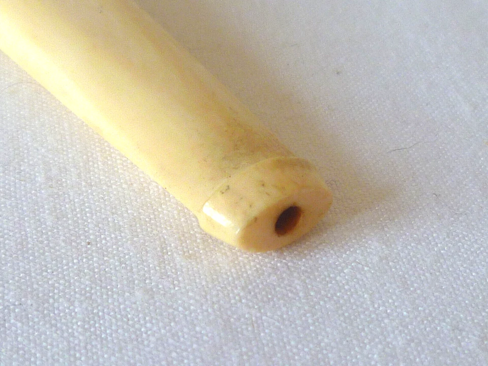 ANCIEN FUME CIGARETTE LANCEL EMBOUT OR 18 cts - Photo 2/4