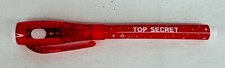 Invisible Ink Pen with UV Flashlight LED Black Light Reactive Secret Marker NEW
