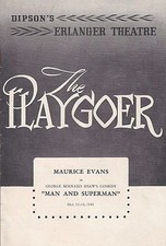 Maurice Evans "MAN and SUPERMAN" Bernard Shaw / James Daly '48 Buffalo, New York