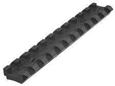 Ruger 10/22 .22 Charger Pistol Picatinny Scope Base Rail Black Anodized 90465