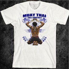 Muay Thai T-Shirt Kickboxing Jiu Jitsu MMA Judo UFC Military Martial Arts XIII