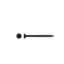  8 x 1-1/8" PAN HEAD PHILLIPS, WOOD SCREWS, BLACK OXIDE, SELECT QTY