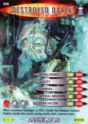 Doctor Who Battles In Time Individual Trading Cards ( Cards 1 to 350 ) - Picture 232 of 235