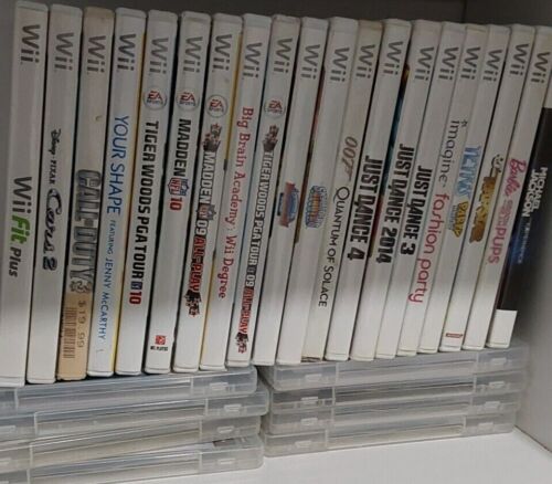 Wii Games buy 3 or more and Get free Shipping :) TESTED AND WORKING. :) - Afbeelding 1 van 31