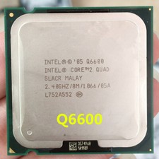 Intel Core 2 Quad Q6600 CPU SLACR 2.4GHz 8MB 1066MHz Socket 775 Processors
