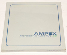 1 one 7" AMPEX 631 Professional Magnetic Recording Tape Reel To Reel 1200ft NOS