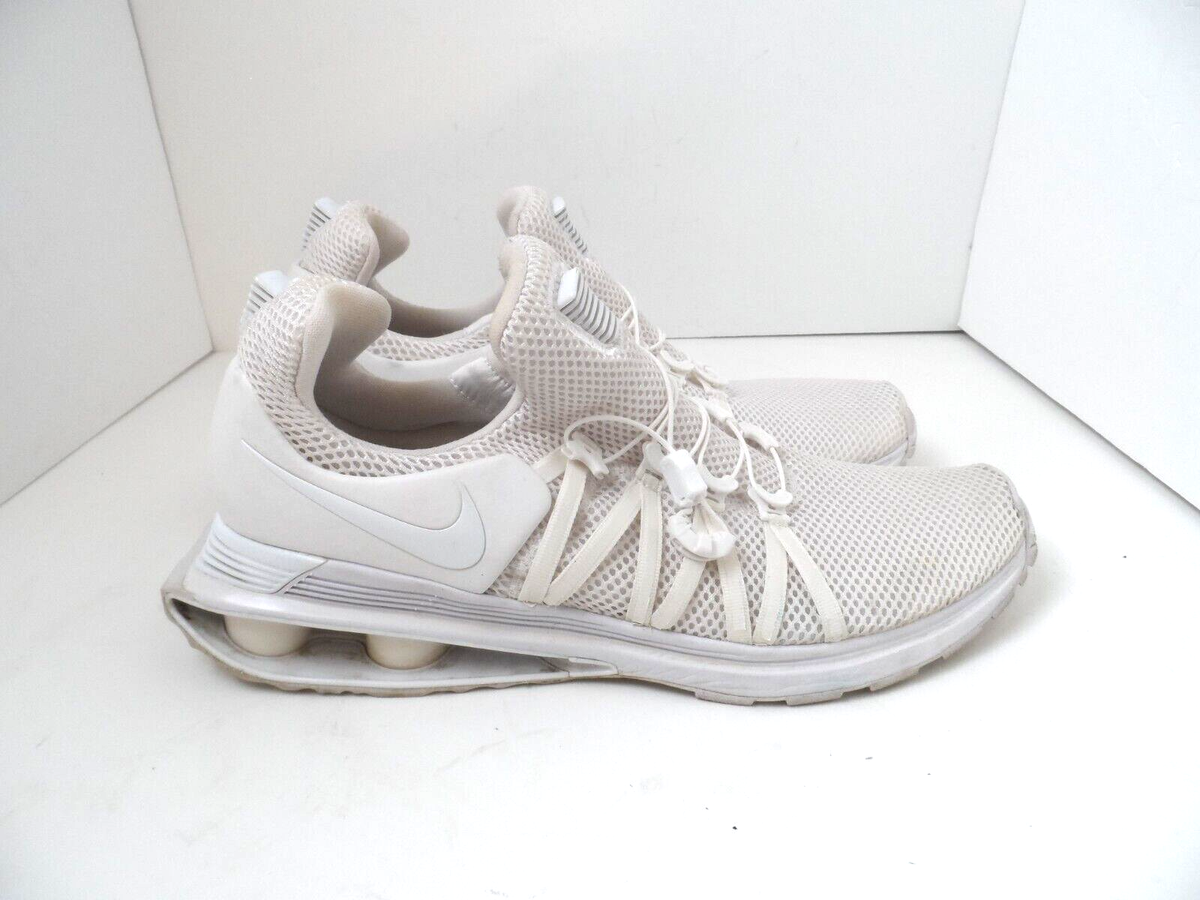 Nike Shox Gravity AR1999-100, Triple White, Men's Running Shoes Size