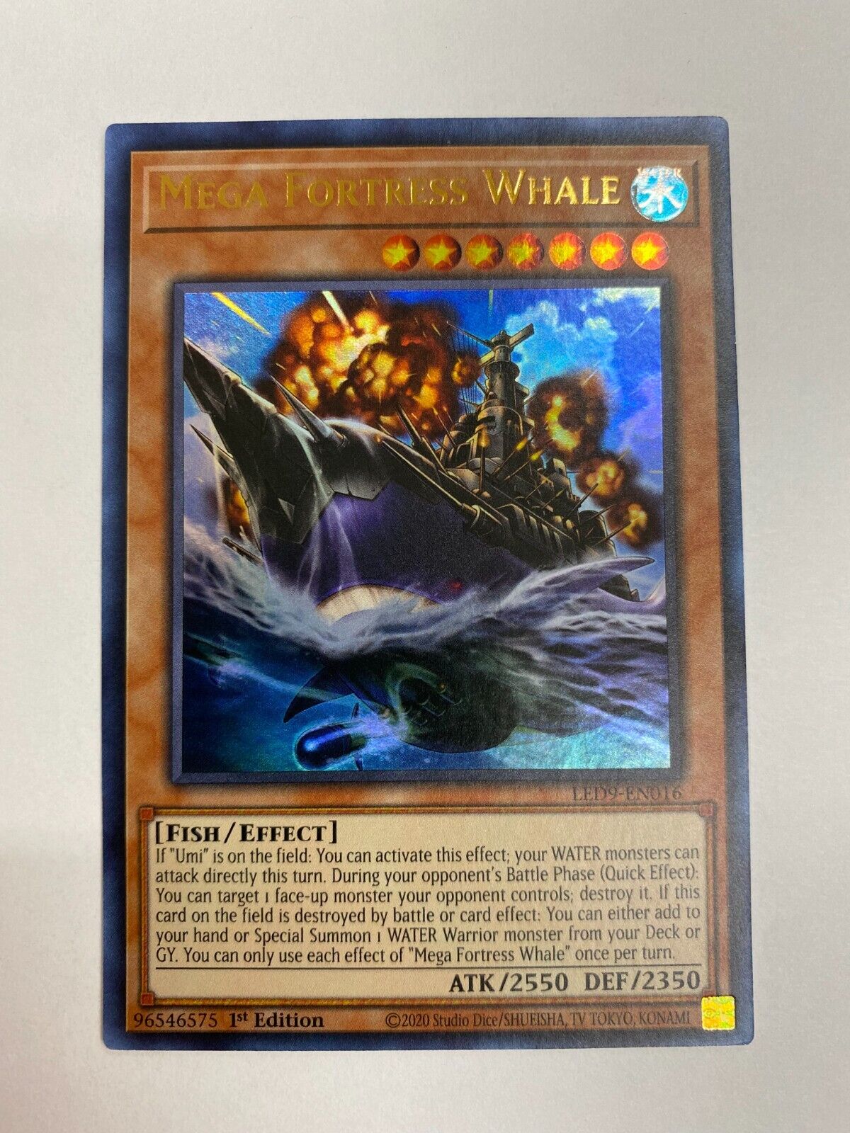 Mega Fortress Whale - Yugipedia - Yu-Gi-Oh! wiki