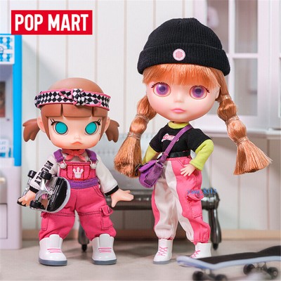 POPMART MOLLY BLYTHE Blythe Doll Skater Girl Action Suit Trendy figure