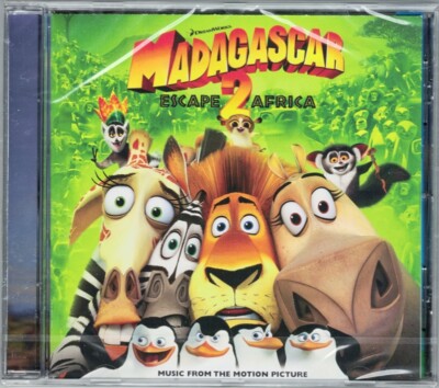 MADAGASCAR 2: ESCAPE AFRICA Hans Zimmer Will.i.am Soundtrack CD Heitor Pereira