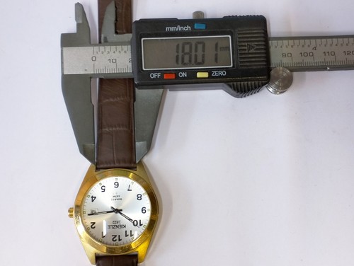 KIENZLE QUARTZ WHITE DIAL U02413318000 MEN'S FULL WORKING VINTAGE WATCH - Picture 15 of 23