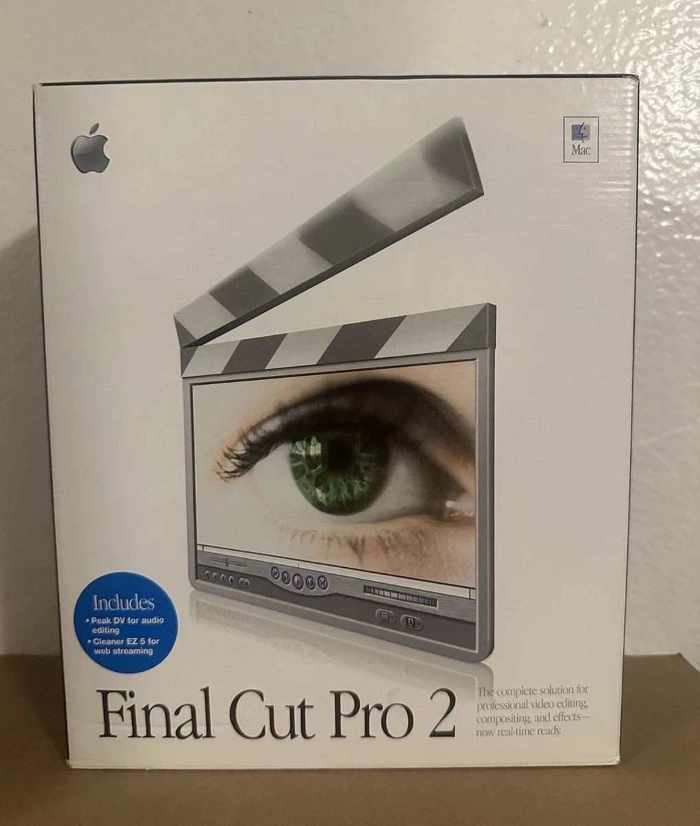 Apple Final Cut Pro 2 venta al por menor (M8179Z/A) nuevo (sellado) envío rápido