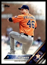 2016 Topps Scott Feldman Houston Astros #282