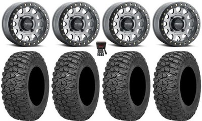 Method 401 Bdlk 14'' Wheels Titanium 4+3 28'' Trail Saw 2.0 Tires Wildcat XX