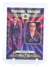NIKA MUHL 2025 DONRUSS TUNNEL VISION HOLO LASER /99 #14 SEATTLE STORM Q5722