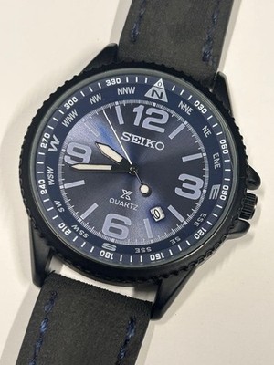 Seiko Prospex Field Quartz 7s26-0020 Herrenuhr Navy Dial SS