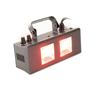 Nano COB Strobe 2, 2x 20W COB LEDs, Weiß/RGB, Sound to Light, Stand Alone