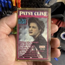 Patsy Cline At Her Best Cassette Album King KSC-462 Country Best Of