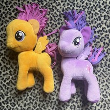 2014 Hasbro My Little Pony plush stuffed Fluttershy Twilight Sparkle Lot 2 13