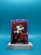 2015 Bowman Purple Vince Mayle #82 Rookie Browns