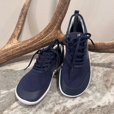 Hike Footwear Barefoot Sneakers Navy Blue Mesh Wide Toe Box Mens 7.5 Womens 9.5