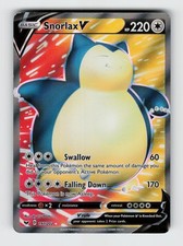 Snorlax V 197/202 Holo Ultra Rare Sword & Shield Pokemon 2020 Lightly Played on eBay