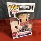 Funko Pop! Football NFL Rob Gronkowski #56 Vinyl Figure GameStop Exclusive