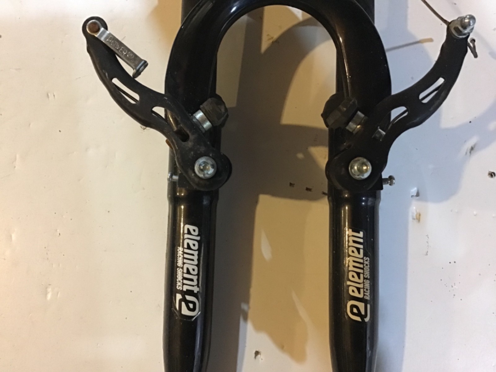 FORK BICYCLE 20”    Suspension -Brakes- Bearings- COMPLETE.  140mm