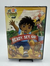 Go, Diego, Go - Ready, Set, Go (DVD, 2007) Nick JR, Nickelodeon NEW Sealed