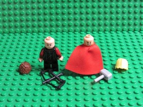 Lot 2 Lego Marvel Super Heroes minifigs Hawkeye Thor 76030 76038 Avengers WL64