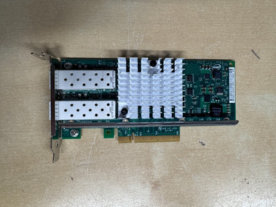 Dual 10G/1G SFP+/SFP Intel Converged Ethernet Adapter X520-DA2 NIC (E57333-002)